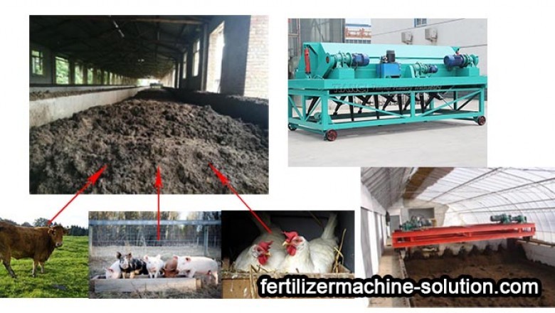 Fermentation of organic fertilizer production line before operation
