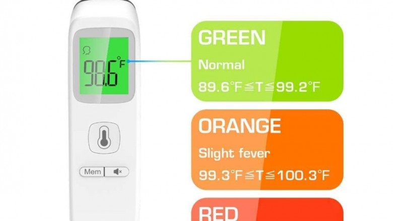 Infrared Forehead Thermometer (No Contact)