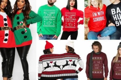 Christmas Jumper Dress - Women Christmas Jumper