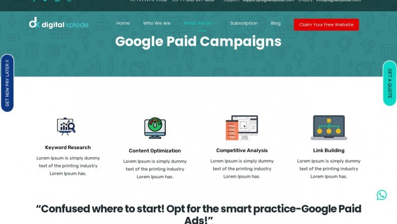Pay Per Click services in Houston, Missouri City and Austin