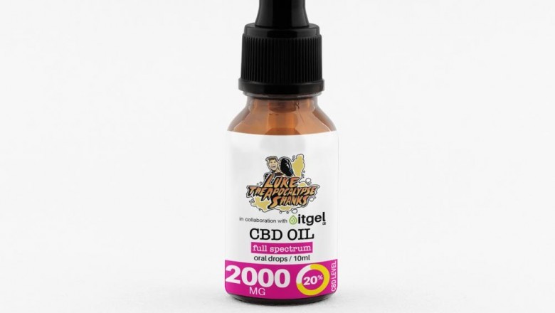 Apocalypse Organic Premium Cbd Oil - 2000mg | 20% Cbd
