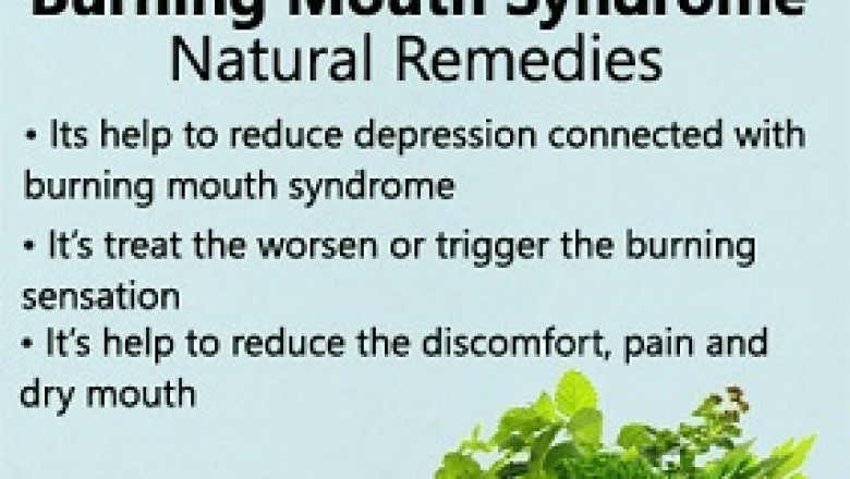 Home Remedies for Burning Mouth Syndrome Relief the Symptoms