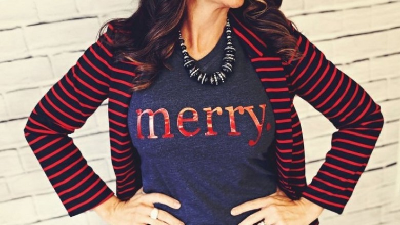 Cheap Christmas T-Shirts - Women Christmas T shirts Uk