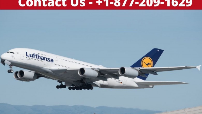Lufthansa Airlines Ticket Booking Contact us 1-877-209-1629