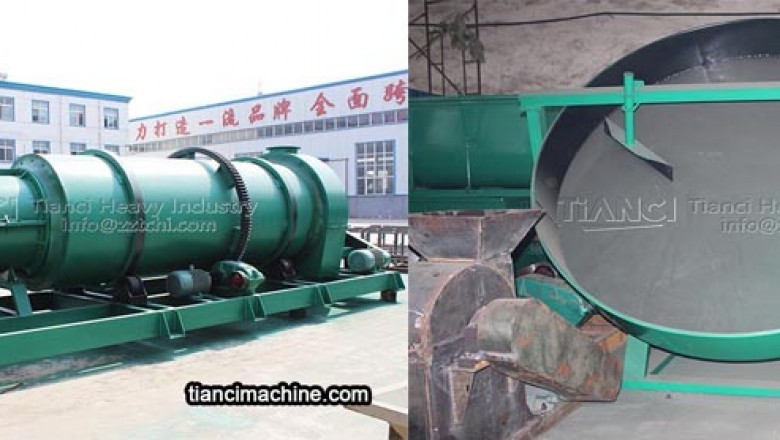 What granulation equipment is often used in organic fertilizer production