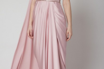 Pre Draped Saree And Stitched Saree Gown Outfits at Reasonable Prices