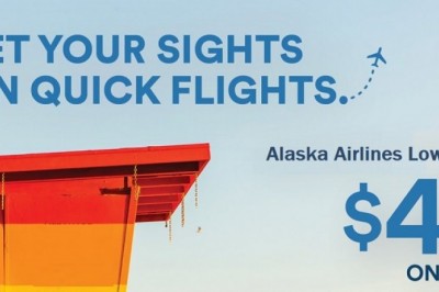 Spare Big on Alaska Airlines Low Fare Calenda !