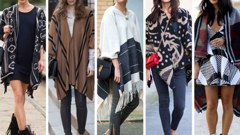 Cheap Womens Ponchos-Cape Style Ponchos!