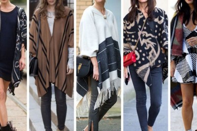 Cheap Womens Ponchos-Cape Style Ponchos!