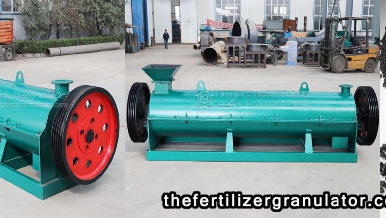 Production process of organic fertilizer granulator
