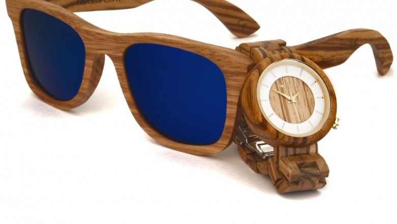 Holzsonnenbrille