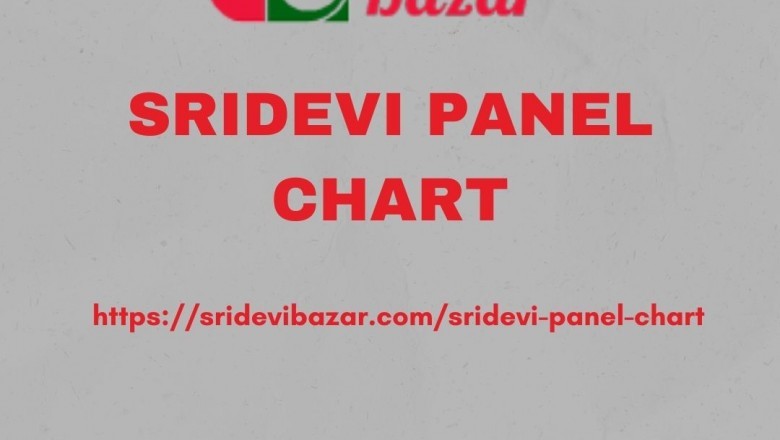 Sridevi Panel Chart_sridevi Bazar