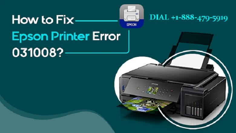 How to solve the Epson Printer Error 031008?