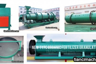 Several common granulating methods of fertilizer granulator