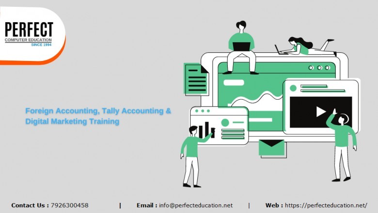 Foreign Accounting, Tally Accounting & Digital Marketing Training - Perfect Computer Ahmedabad