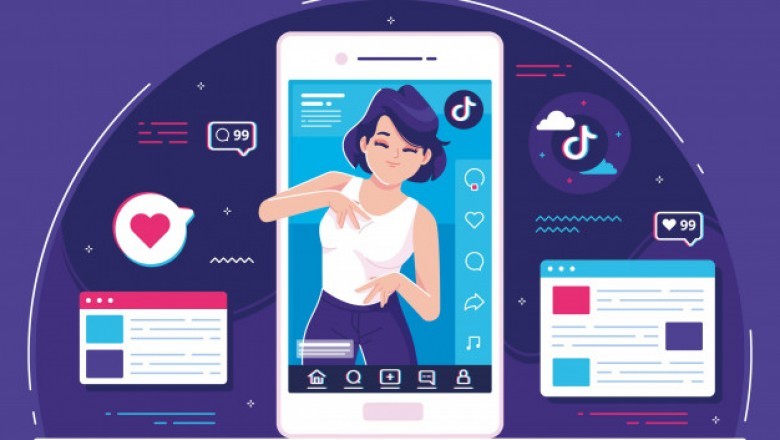 How does the TikTok clone app’s algorithm work?
