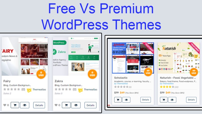 Free Vs Premium Best WordPress Themes 2020