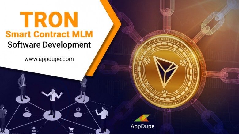 Tron smart contract MLM software Development | smart contract MLM software on Tron
