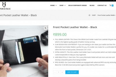 slim  Leather Wallet
