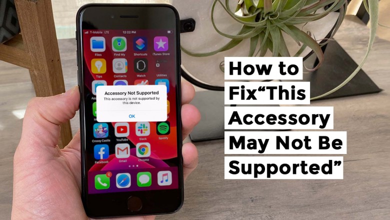 How to Fix "This Accessory May Not Be Supported in iPhone" - Rapid Repair