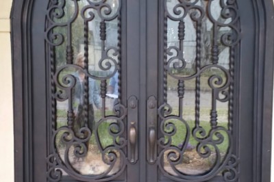 Wrought Iron Front Door