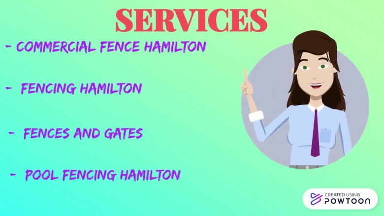 Commercial Fence in Hamilton