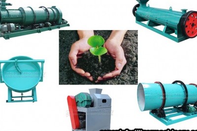 Comparison of three common organic fertilizer granulators