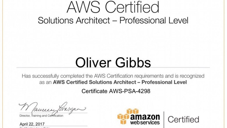 ( AWS ) Certified Solutions Architect Professional certificate Exam SAP-C01 without exam