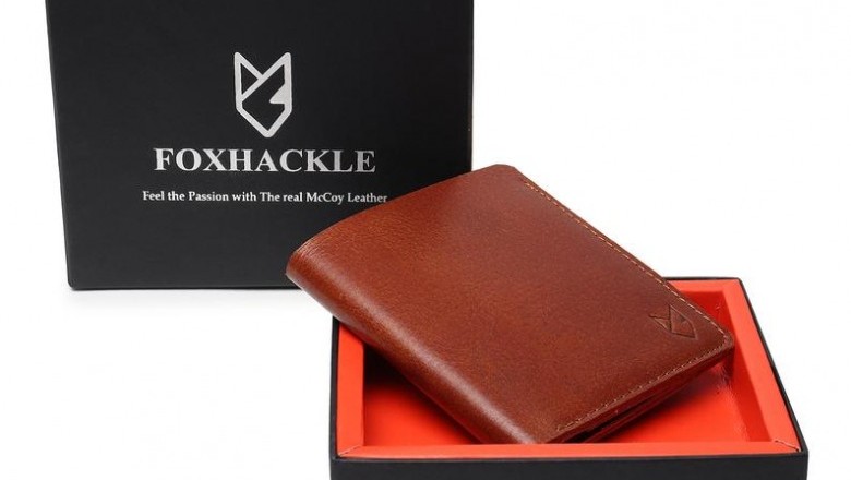 Men's Leather Wallet, Bifold Slim Leather Wallet, Gift for Men, Handmade Luxury Wallet, Stylish Wallet For Men, Full Grain Leather Wallet