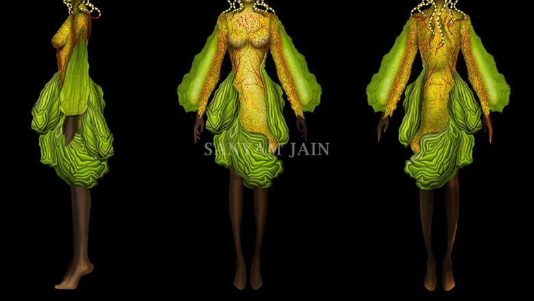 Sanyam Jain- Top fashion illustrator in India