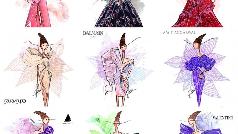 Sanyam Jain- Top stylized fashion illustrator in India