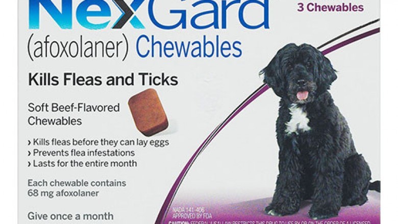 Nexgard Chewables For Large Dogs 24.1-60 Lbs