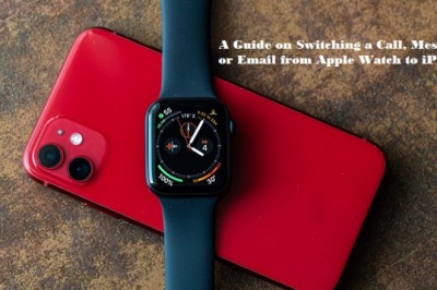 A Guide on Switching a Call, Message, or Email from Apple Watch to iPhone