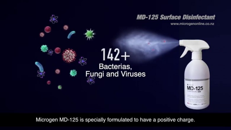 How MD-125 Disinfectant Spray kills COVID-19 As Well As Others Viruses