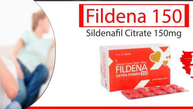 Sildenafil citrate 150 mg red pill I Fildena 150