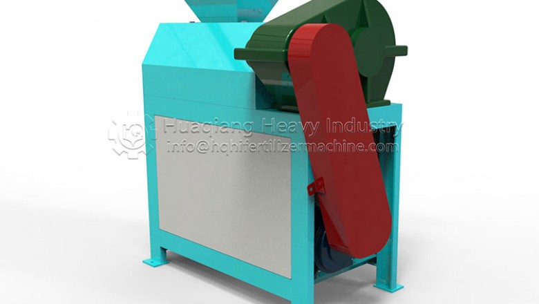 Structure of stable and wear resistant double roller granulator