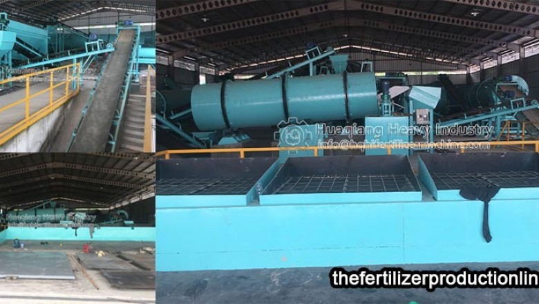 Advantages and equipment flow of investment in cattle manure organic fertilizer production line