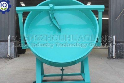Principle of simple and cheap chicken manure organic fertilizer granulator