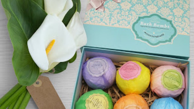 Get Personalized Custom Bath Bomb Boxes