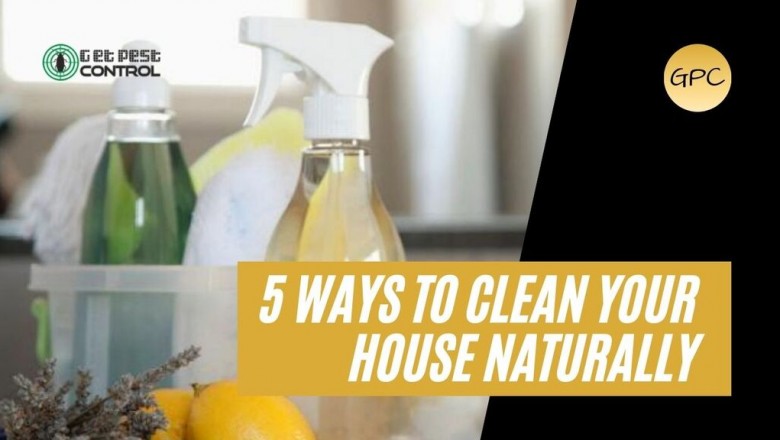5 ways to clean your house naturally
