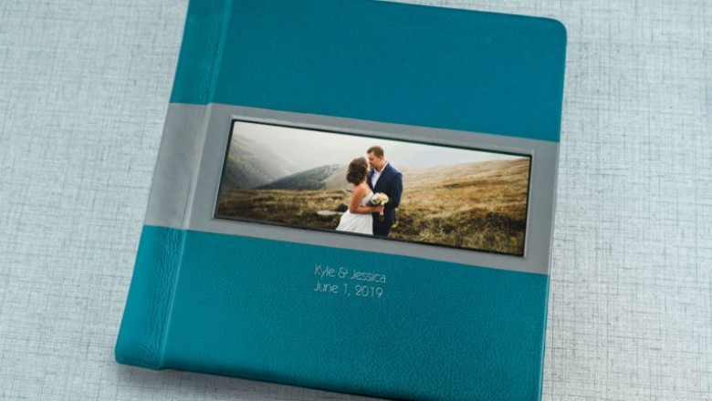 Say “Yes” to Genuine Leather Wedding Albums