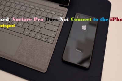 Fixed: Surface Pro Does Not Connect to the iPhone Hotspot