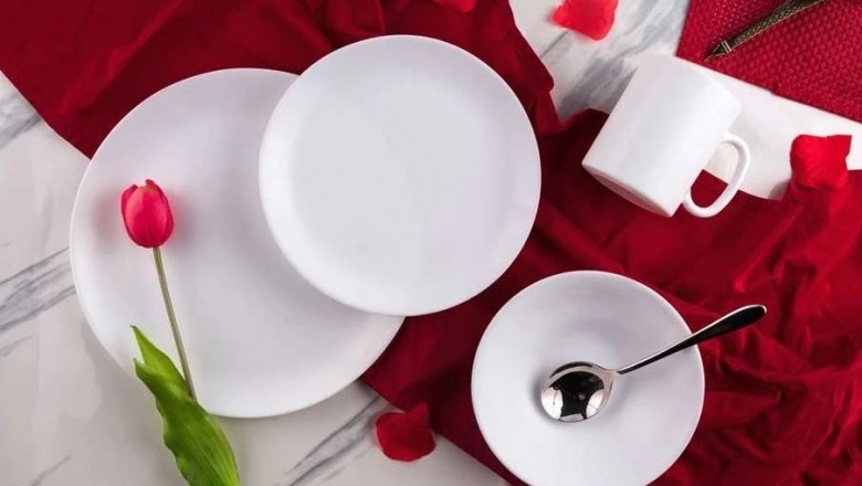 Luminarc 24pcs White Diwali Dinnerset