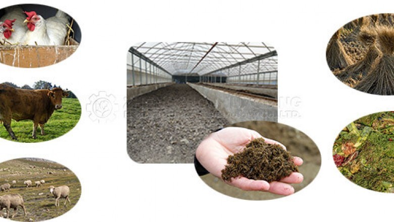 Production and fermentation of cow manure organic fertilizer