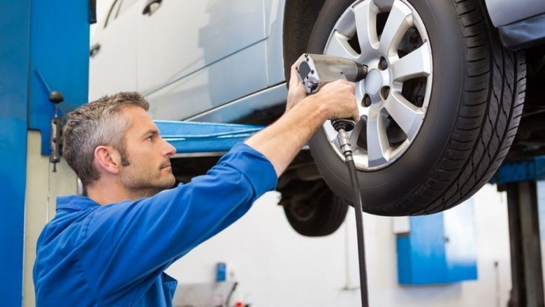 Mobile tyre service