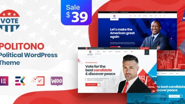 Politono WordPress Theme - Political Election Campaign WordPress Theme