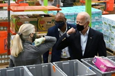 'We're in for the long haul': Biden visits Texas following storm, promises increased COVID relief