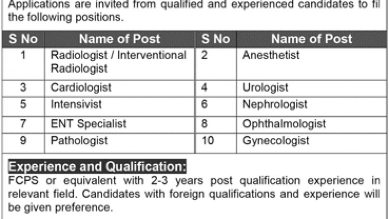AFH Jobs In Lahore Ali Fatima Hospital 2021 | JobsPortal.Pk