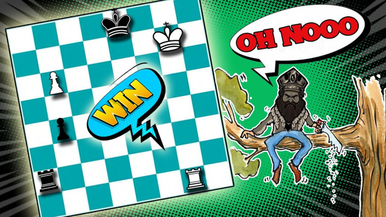 Chess Puzzle #8: Self-sabotaging KING