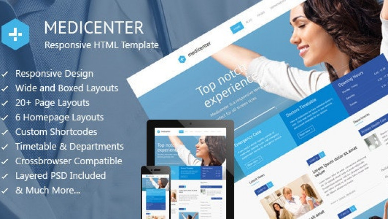 MediCenter WordPress Theme - Health Medical Clinic WordPress Theme